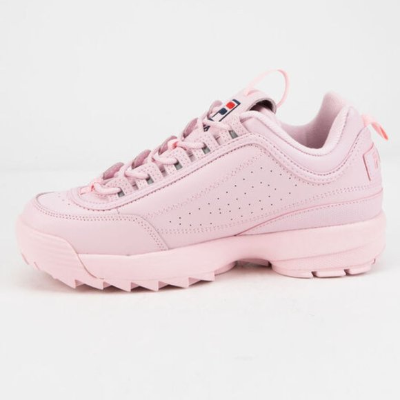 fila disruptor 2 pink embroidered